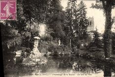 CPA Mer L'Hermltage de la Source Un Coin du Parc