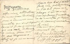 VINTAGE POSTCARD Mars the Militaria Tower