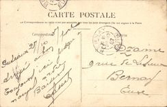 VINTAGE POSTCARD Suresnes the Town hall