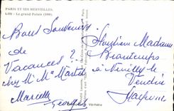 CPM Paris et ses Merveilles Le grand Palais