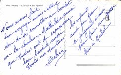 CPM Paris Le Sacre Coeur illumine