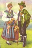 CPA Slovenska narodna nosnia Kannik Folklore
