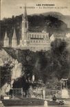 CPA Lourdes La Basilique et la Grotte