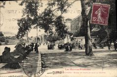 VINTAGE POSTCARD Heavy Edges of Gave opposite the Cave