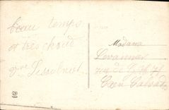 CPA Lourdes Bords du Gave en face la Grotte