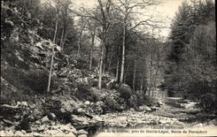 CPA Avallon Vallee du Cousin Coin de la Riviere pres du Moulin Leger Route de Pontaubert