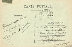 VINTAGE POSTCARD taken Mount Spirit Crosses It View