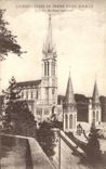 VINTAGE POSTCARD Heavy Ground Of Prayer And Miracle the higher Basilica