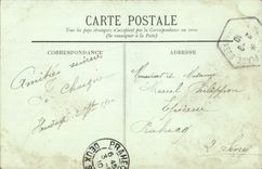 VINTAGE POSTCARD Hendaye Effect Waves