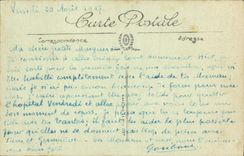 VINTAGE POSTCARD Thierry Castle Old Castle the Undergrounds Room of the guards