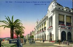 Caminata de la POSTAL de la VENDIMIA Niza del inglés y del paladar del mediterráneo