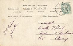 CPA Fantaisie Femme Au Jardin D'Amalfi