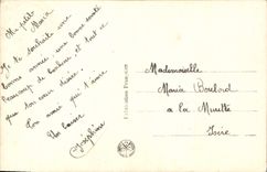 CPA Fantaisie Femme Bonne Annee