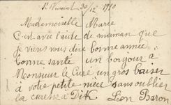 CPA Bonne Annee Enfant