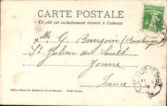 Gargantas de la POSTAL de la VENDIMIA de clases la entrada