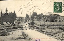 CPA Cimiez Ruines des Arenes