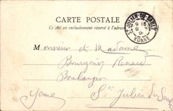 VINTAGE POSTCARD Creil View