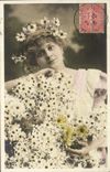 CPA Fantaisie Femme