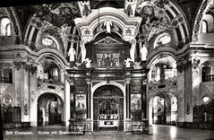 MODERN CARD Stift Einsledeln Kirche put Gnadenkapelle