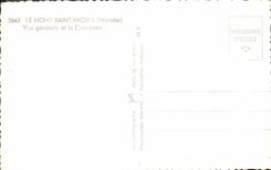 CPM Le Mont Saint Michel Vue Generale et le Couesnon Moutons 