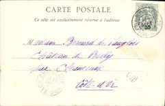 Monumento de Notre Dame de la iglesia de Bonsecours de la POSTAL de la VENDIMIA del arco del d de Jeanne