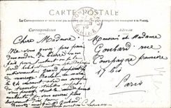 POSTAL de la VENDIMIA el castillo D Amboise