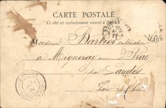 CPA Caserne d'Artillerie de Forteresse a Rueil Militaria