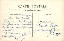 CPA Joyeuses Paques oeufs Poussins 