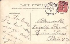 VINTAGE POSTCARD My Best Kisses Child