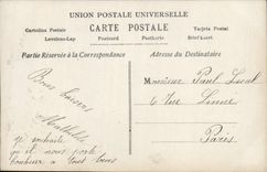 CPA Muguet de Mail Bonheur Pour L'Annee Femme