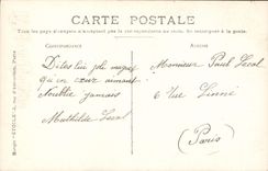 CPA Retour du Bonheur Muguet Fleurs 