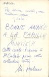 CPA Bonne Annee Femme