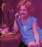 CPA Enfant Telephone 