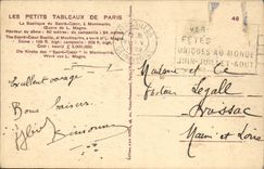 VINTAGE POSTCARD Basilica of the Sacring Heart Montmartre Paris