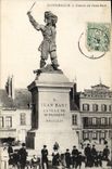 CPA Dunkerque Statue de Jean Bart Enfants