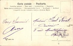 VINTAGE POSTCARD Birthday