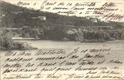 VINTAGE POSTCARD Cornice Of Esterel Antheor red rocks