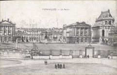 VINTAGE POSTCARD Versailles the Palate