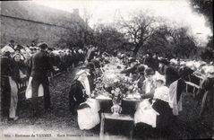 REPRO Environs of Valves Breton Wedding has Folklore table