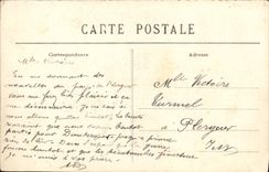 VINTAGE POSTCARD Juvisy the Terrace and the Lawn