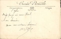 CPA Cauroy les Hermonville L'eglise apres le bombardement Militaria