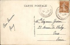 VINTAGE POSTCARD Nice Garden Albert 1st Rhul Hotel And Palais of the Pier