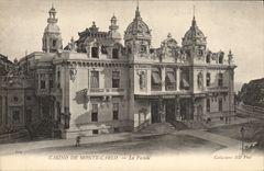 CPA Monte Carlo Le Casino La facade
