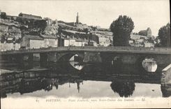 CPA Poitiers Pont Joubert vers Notre Dame des Dames