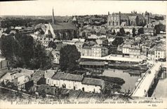 CPA Poitiers Panorama pris du boulevard Aboville 