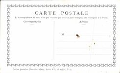 CPA Fantaisie Publicite Chocolat Vinay Les amours de bocage Lancret Moutons