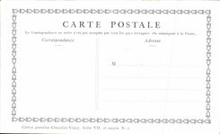 CPA Fantaisie Publicite Chocolat Vinay Le Printemps Lancret