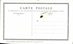 CPA Fantaisie Publicite Chocolat Vinay La toupie Enfants Saint Aubin 