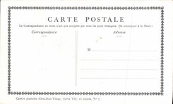 CPA Fantaisie Publicite Chocolat Vinay La cuisiniere Hollandaise Gerard Dou