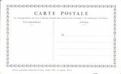 CPA Fantaisie Publicite Chocolat Vinay Le printemps Lancret